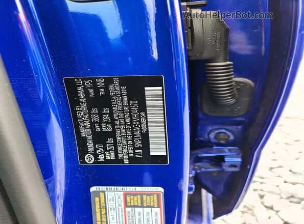 5NPLM4AGXMH044570 2021 HYUNDAI ELANTRA Blue 