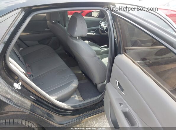 5NPLM4AGXMH045797 2021 HYUNDAI ELANTRA Black Widok naklejki z numerem VIN