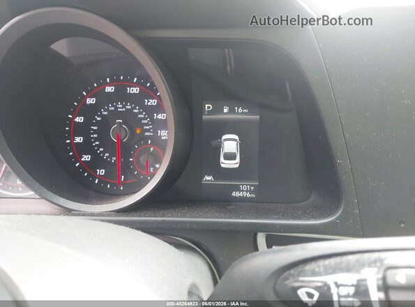 5NPLM4AGXMH045797 2021 HYUNDAI ELANTRA Black Widok tylnych siedzeń