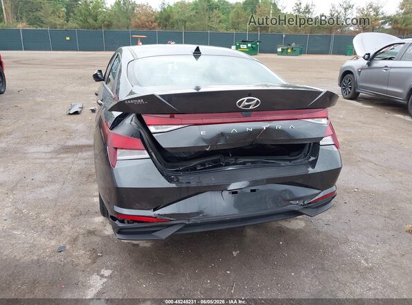 5NPLM4AGXNH076016 2022 HYUNDAI ELANTRA Gray Widok z przodu