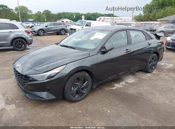 5NPLM4AGXNH076016 2022 HYUNDAI ELANTRA Gray Przód lewy