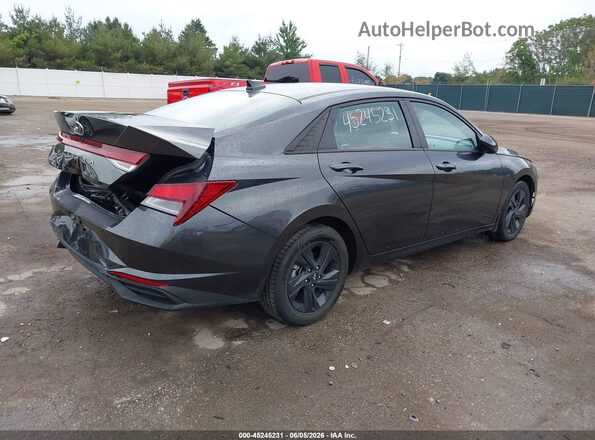 5NPLM4AGXNH076016 2022 HYUNDAI ELANTRA Gray Tył prawy