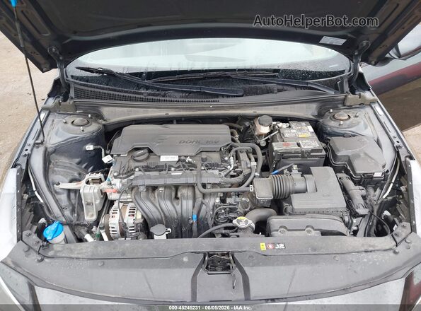 5NPLM4AGXNH076016 2022 HYUNDAI ELANTRA Gray Widok z tyłu