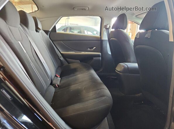 5NPLM4AGXPH091733 2023 HYUNDAI ELANTRA Черный Вид задних сидений