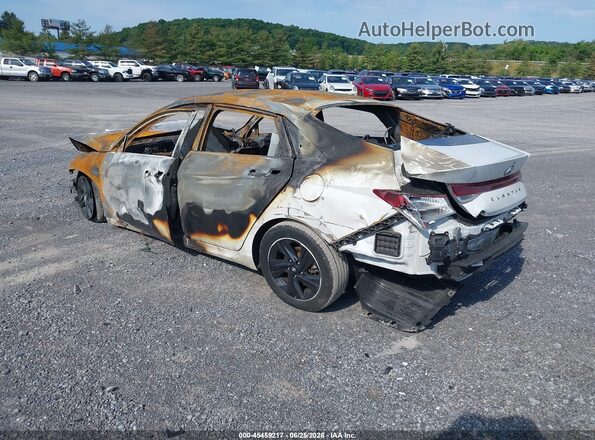 5NPLM4AGXPH093157 2023 HYUNDAI ELANTRA White Задня ліва чверть
