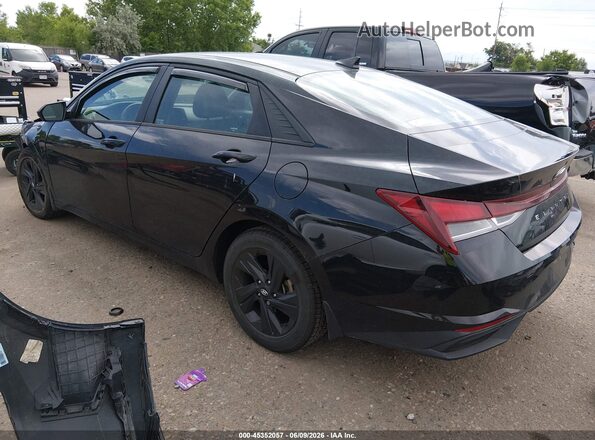 5NPLM4AGXPH095636 2023 HYUNDAI ELANTRA Black Задня ліва чверть