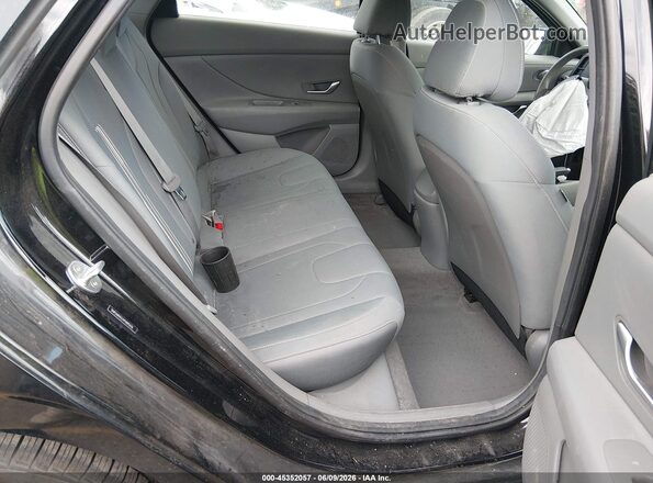 5NPLM4AGXPH095636 2023 HYUNDAI ELANTRA Black Вид наклейки з VIN-кодом