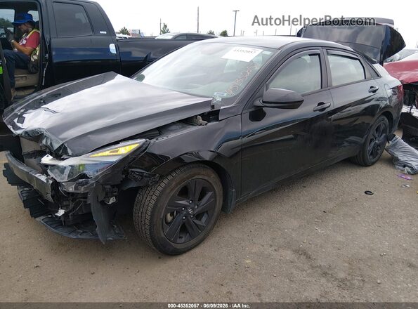 5NPLM4AGXPH095636 2023 HYUNDAI ELANTRA Black Передня ліва чверть
