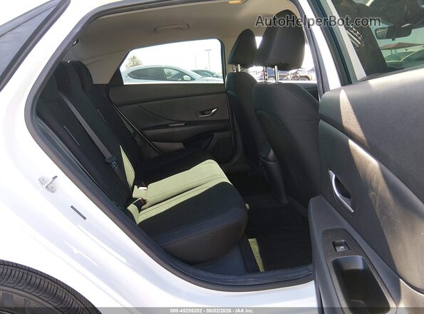 5NPLM4AGXPH118476 2023 HYUNDAI ELANTRA White VIN sticker view