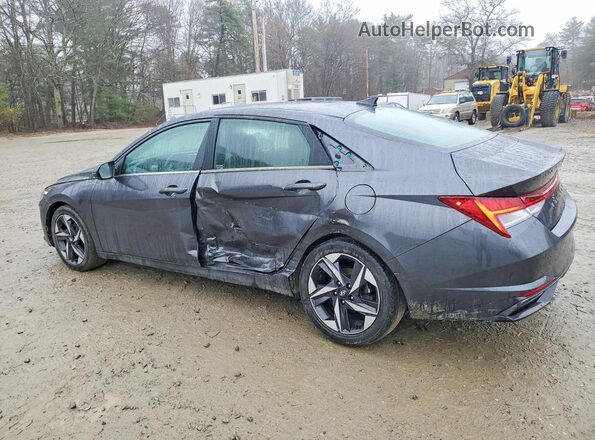 5NPLN4AG0MH010487 2021 HYUNDAI ELANTRA Gray Tył lewy