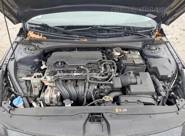 5NPLN4AG0MH010487 2021 HYUNDAI ELANTRA Gray Widok wnętrza z tyłu