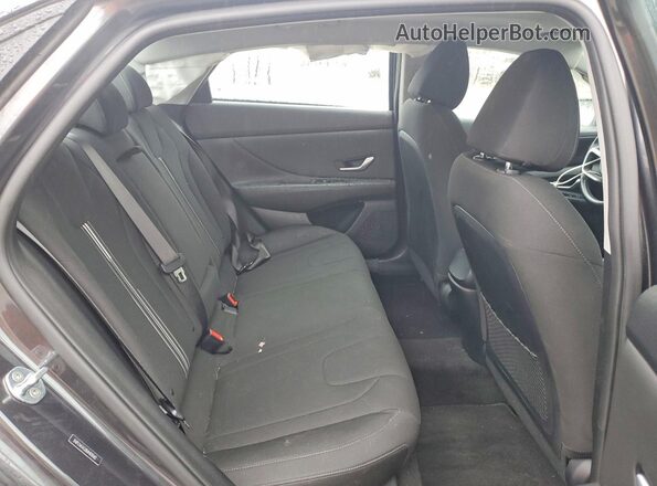 5NPLN4AG0MH010487 2021 HYUNDAI ELANTRA Gray Widok tylnych siedzeń