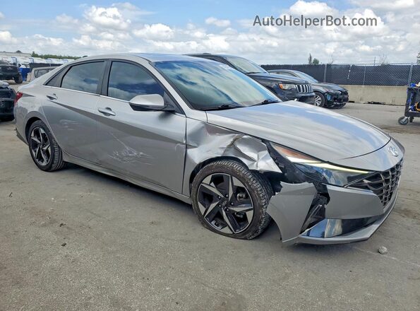 5NPLN4AG0MH017553 2021 HYUNDAI ELANTRA Silver 