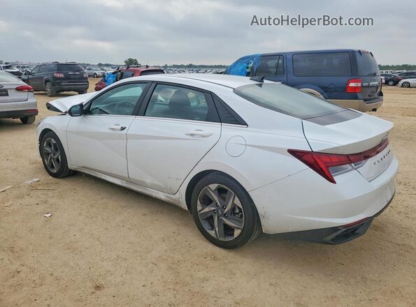 5NPLN4AG0MH026558 2021 HYUNDAI ELANTRA Белый Задняя левая четверть