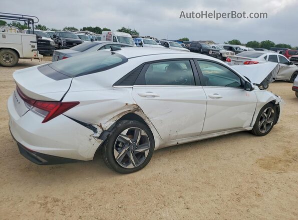 5NPLN4AG0MH026558 2021 HYUNDAI ELANTRA Белый Задняя правая четверть