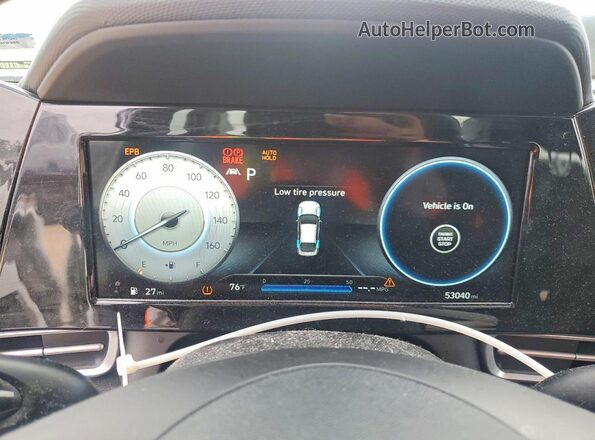 5NPLN4AG0MH026558 2021 HYUNDAI ELANTRA Белый Вид щитка приборов