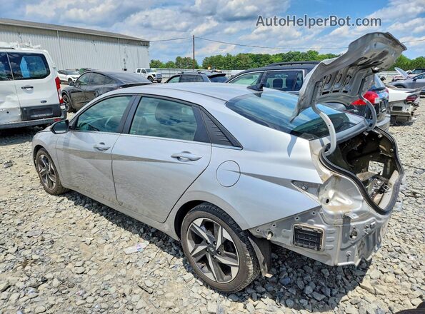 5NPLN4AG1MH014757 2021 HYUNDAI ELANTRA Silver Rear left