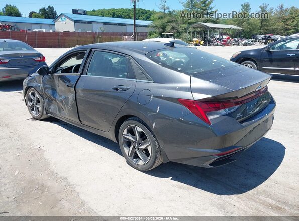 5NPLN4AG1MH030036 2021 HYUNDAI ELANTRA Gray Tył lewy