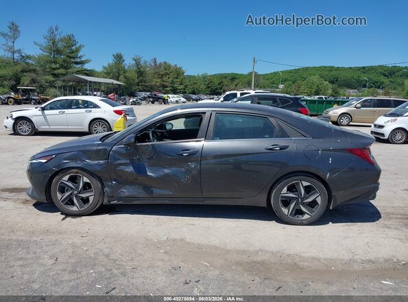 5NPLN4AG1MH030036 2021 HYUNDAI ELANTRA Gray Widok wnętrza 360 stopni