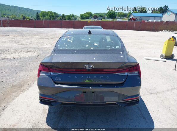 5NPLN4AG1MH030036 2021 HYUNDAI ELANTRA Gray 