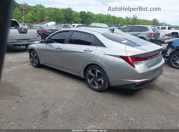 5NPLN4AG1MH035575 2021 HYUNDAI ELANTRA Silver Հետևի ձախ