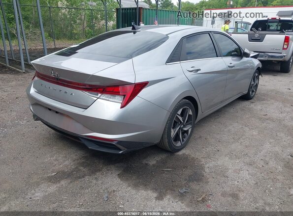 5NPLN4AG1MH035575 2021 HYUNDAI ELANTRA Silver Հետևի աջ