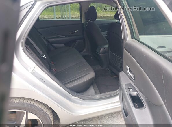 5NPLN4AG1MH035575 2021 HYUNDAI ELANTRA Silver VIN կոդի պիտակի տեսք