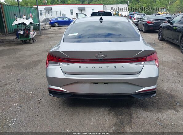 5NPLN4AG1MH035575 2021 HYUNDAI ELANTRA Silver 