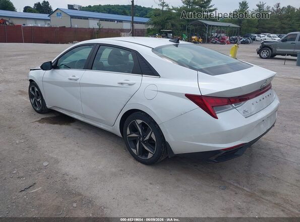 5NPLN4AG1NH056489 2022 HYUNDAI ELANTRA White Tył lewy
