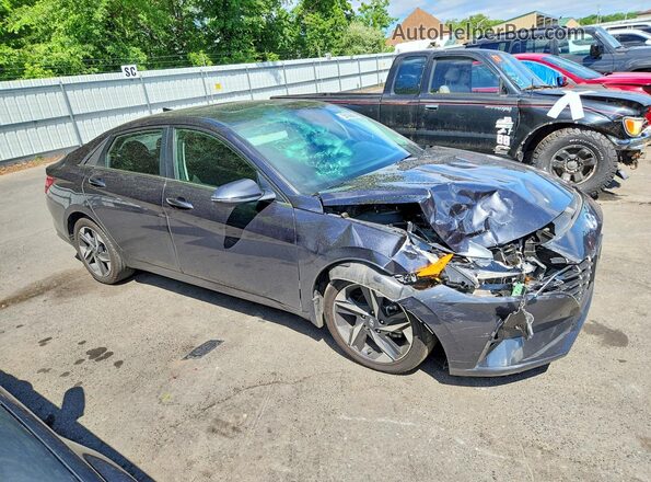 5NPLN4AG1NH074443 2022 HYUNDAI ELANTRA Charcoal Առջևի աջ
