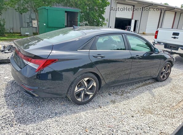 5NPLN4AG4NH056146 2022 HYUNDAI ELANTRA Black Հետևի աջ