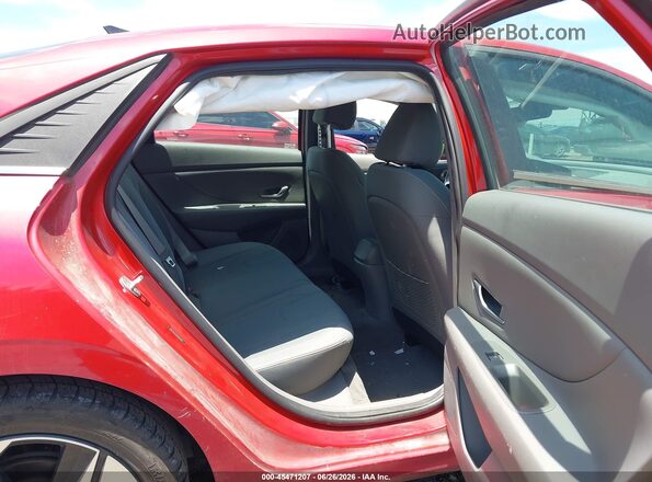 5NPLN4AG7MH039467 2021 HYUNDAI ELANTRA Красный Вид наклейки с VIN-кодом