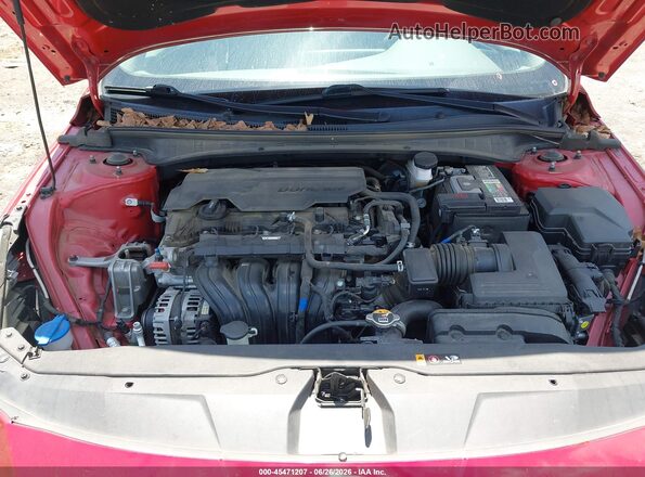 5NPLN4AG7MH039467 2021 HYUNDAI ELANTRA Красный Вид сзади