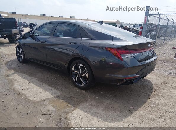 5NPLP4AG0NH058079 2022 HYUNDAI ELANTRA Black Հետևի ձախ