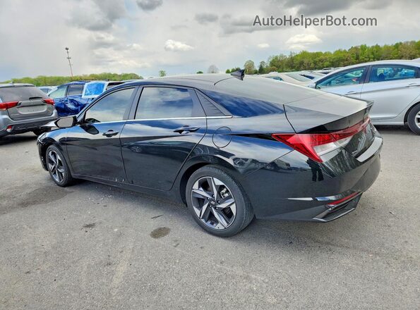 5NPLP4AG0PH105503 2023 HYUNDAI ELANTRA Black Trasero izquierdo