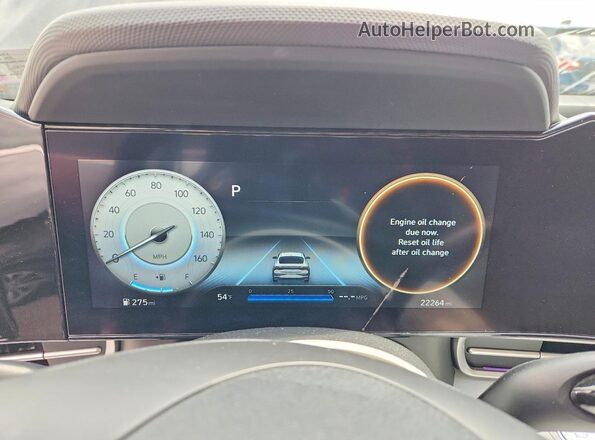 5NPLP4AG0PH105503 2023 HYUNDAI ELANTRA Black Vista del cuadro de instrumentos