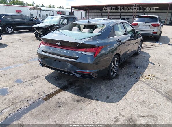 5NPLP4AG0PH111334 2023 HYUNDAI ELANTRA Серый Задняя правая четверть