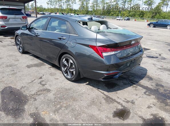 5NPLP4AG0PH111334 2023 HYUNDAI ELANTRA Серый Задняя левая четверть