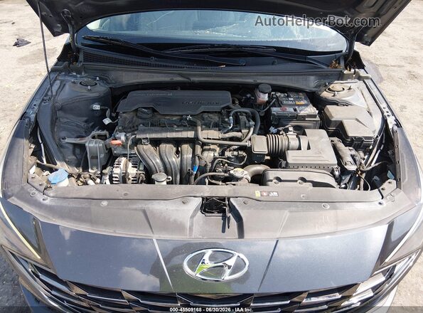 5NPLP4AG0PH111334 2023 HYUNDAI ELANTRA Серый Вид сзади