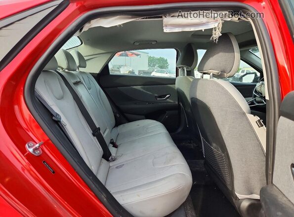 5NPLP4AG1MH019953 2021 HYUNDAI ELANTRA Бордовый Вид задних сидений