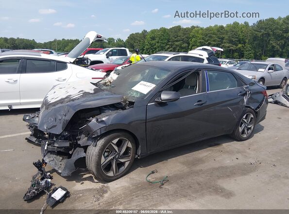 5NPLP4AG1PH099243 2023 HYUNDAI ELANTRA Black Передня ліва чверть