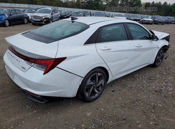 5NPLP4AG2MH023753 2021 HYUNDAI ELANTRA White 