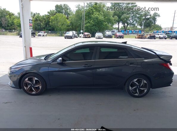 5NPLP4AG2MH037555 2021 HYUNDAI ELANTRA Gray 360 interior view