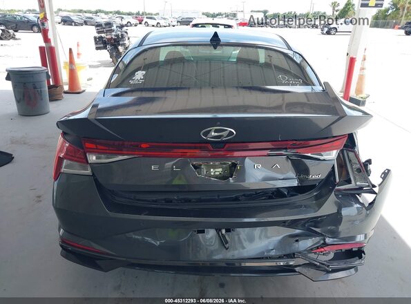 5NPLP4AG2MH037555 2021 HYUNDAI ELANTRA Gray 