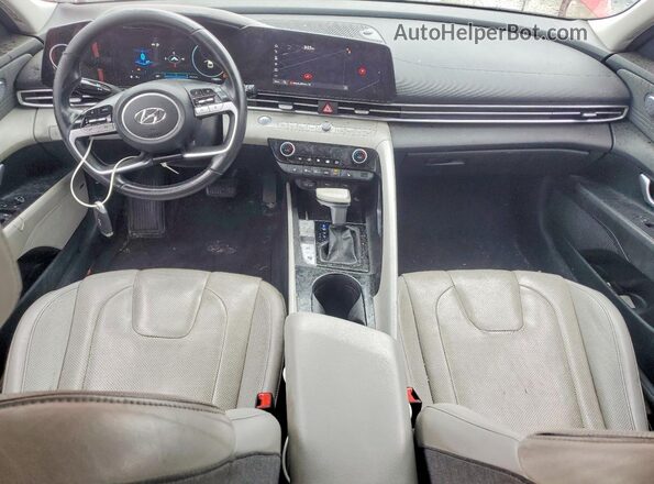 5NPLP4AG2PH116826 2023 HYUNDAI ELANTRA Red წინა პანელის ხედი