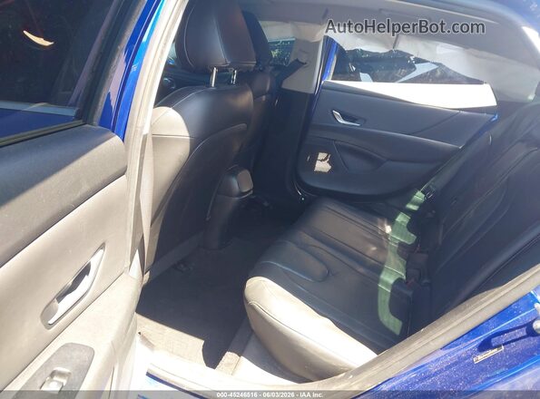 5NPLP4AG4PH111157 2023 HYUNDAI ELANTRA Blue VIN კოდის სტიკერის ხედი