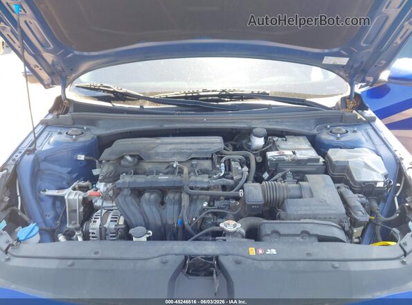 5NPLP4AG4PH111157 2023 HYUNDAI ELANTRA Blue უკანა ხედი
