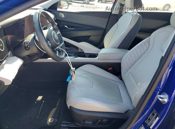 5NPLP4AG6MH008611 2021 HYUNDAI ELANTRA Blue 