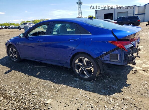 5NPLP4AG6MH008611 2021 HYUNDAI ELANTRA Blue 