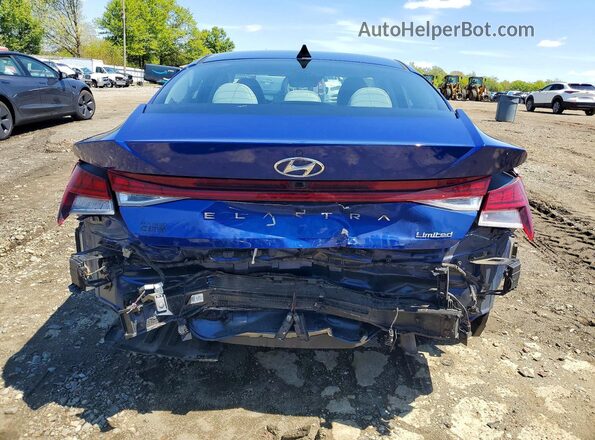 5NPLP4AG6MH008611 2021 HYUNDAI ELANTRA Blue 